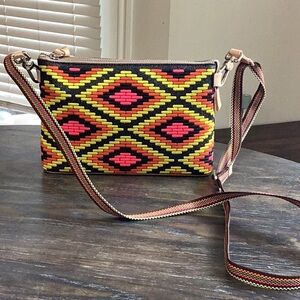 Consuela Rae Embroidered Midtown Crossbody NWT